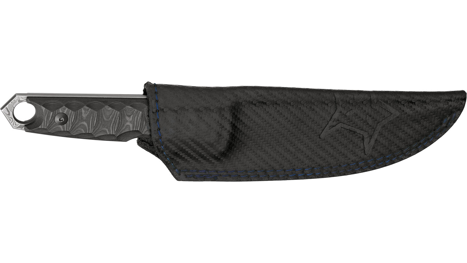 FOX FX-634 DCFB RYU Damascus Knife