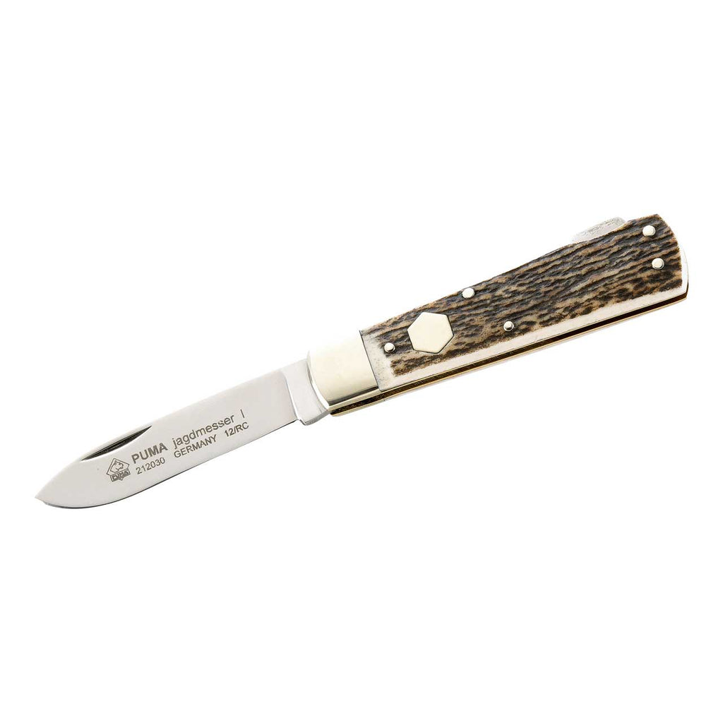  Puma Earl Stag German Made Folding Hunting Knife