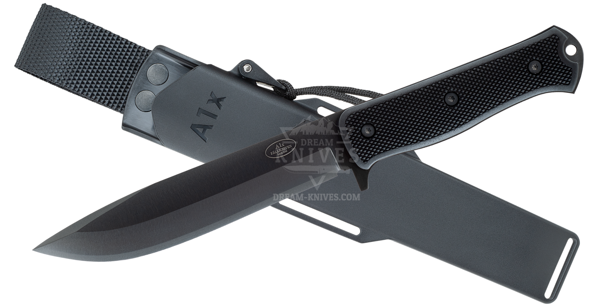 Fallkniven A1 X Series Tungsten Carbide Thermorun Fixed Blade Knife A1X