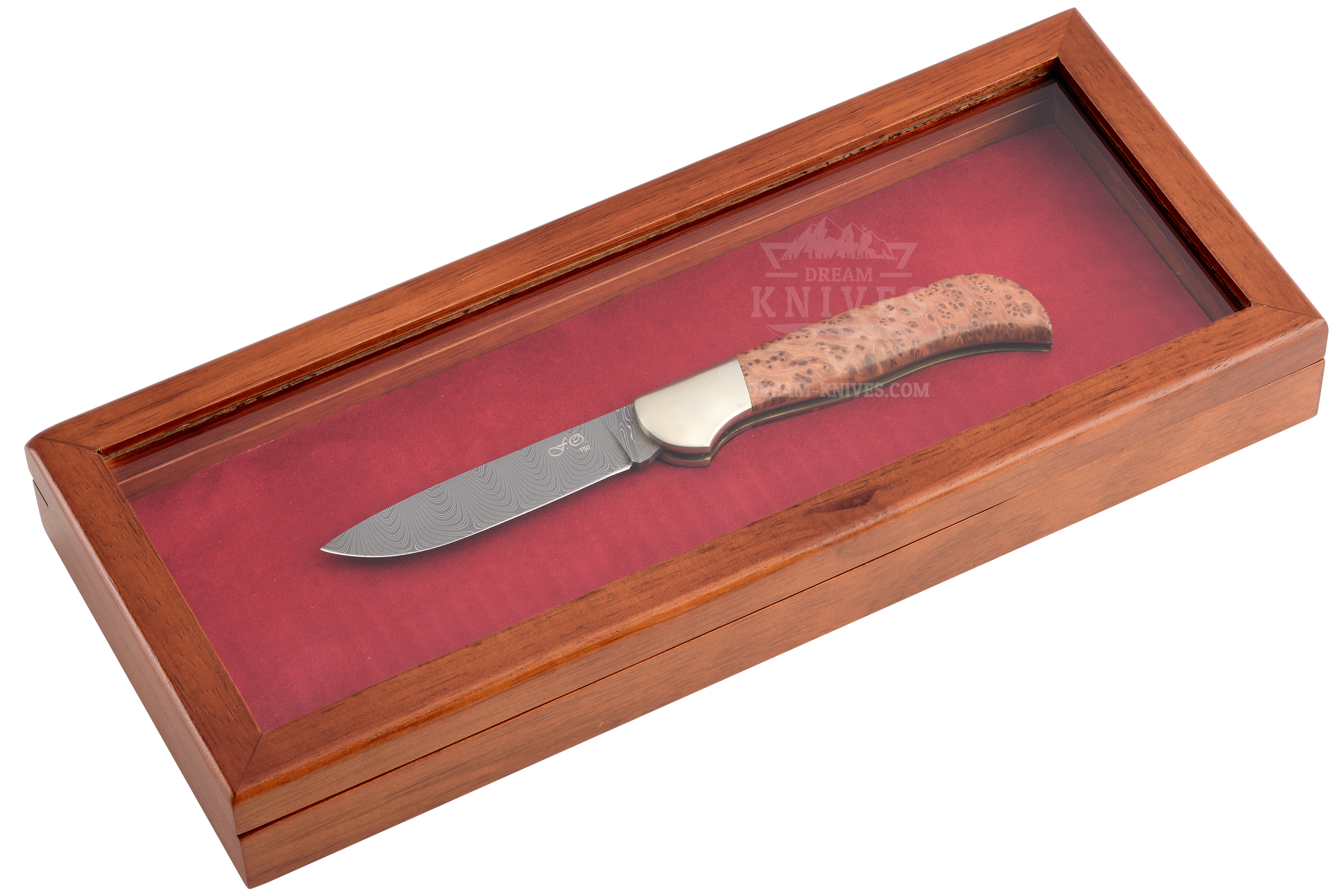 FOX 500D Oreste Frati Collectors Damascus Folding Knife