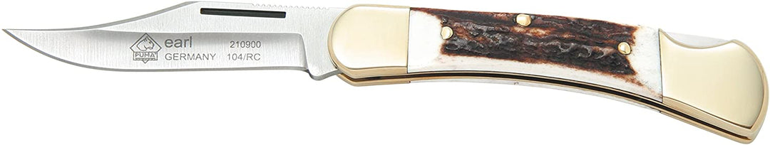 Puma Earl Folding Stag Knife www.dream knives